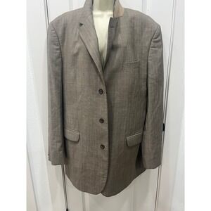 Giorgio Cosani‎ Le Collezioni Milano Italy Men's Blazer Jacket Brown size 42R